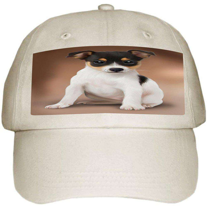 Rat Terrier Dog Ball Hat Cap HAT49281