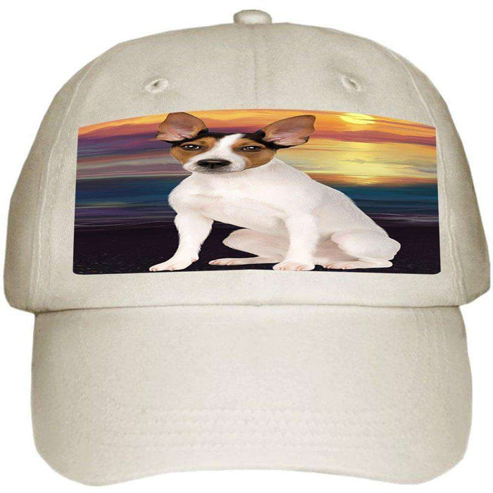 Rat Terrier Dog Ball Hat Cap HAT49284