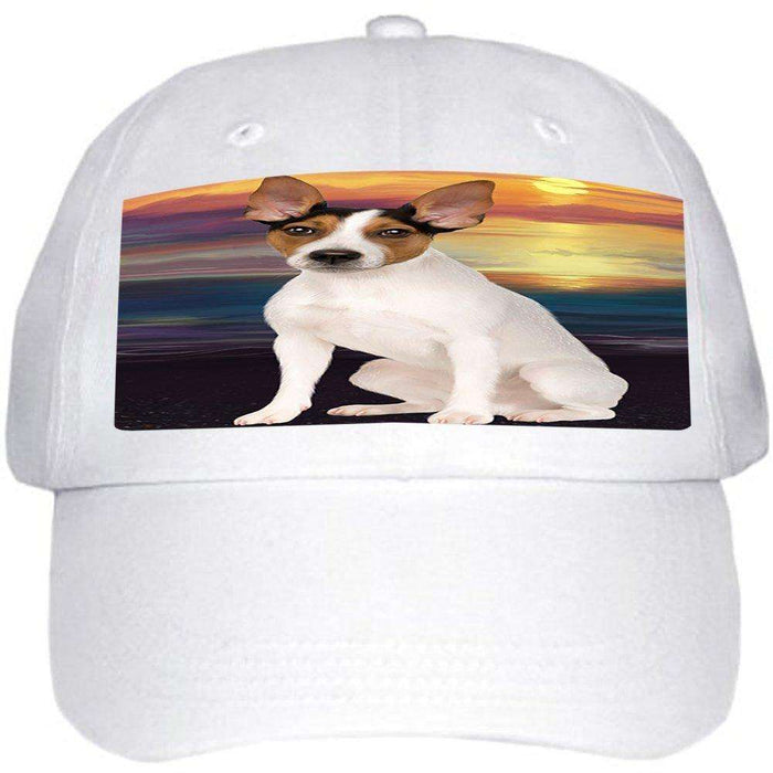 Rat Terrier Dog Ball Hat Cap HAT49284