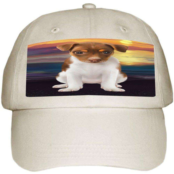 Rat Terrier Dog Ball Hat Cap HAT49287