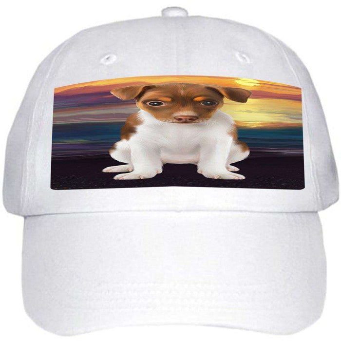 Rat Terrier Dog Ball Hat Cap HAT49287