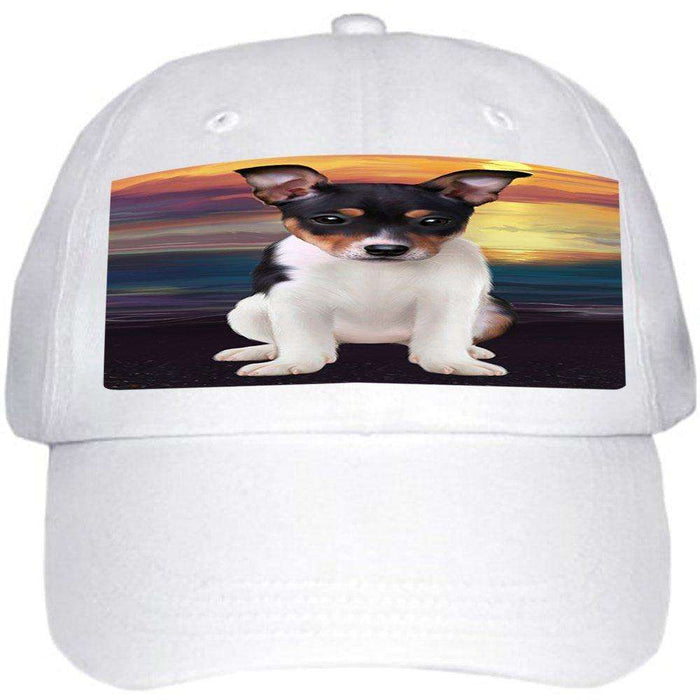 Rat Terrier Dog Ball Hat Cap HAT49290