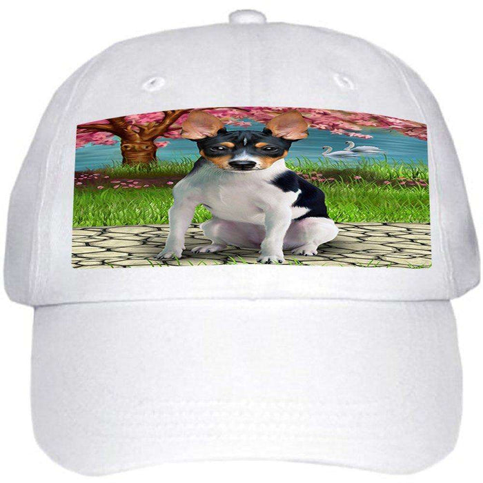 Rat Terrier Dog Ball Hat Cap HAT49293