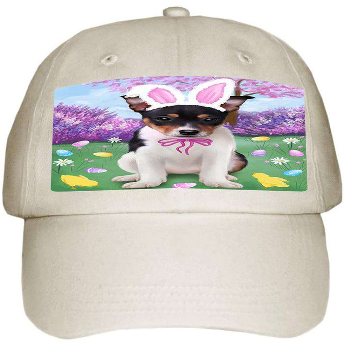 Rat Terrier Dog Easter Holiday Ball Hat Cap HAT51426