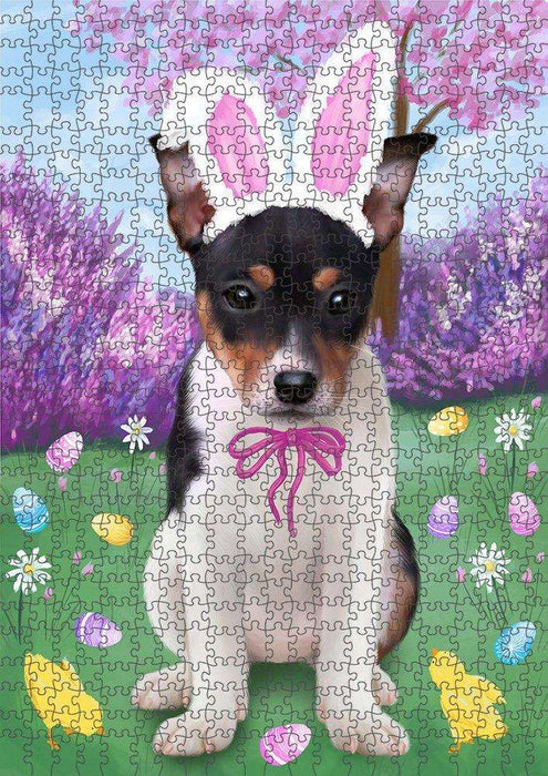 Rat Terrier Dog Easter Holiday Puzzle  PUZL51267