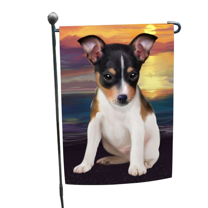 Rat Terrier Dog Garden Flag GFLG48473