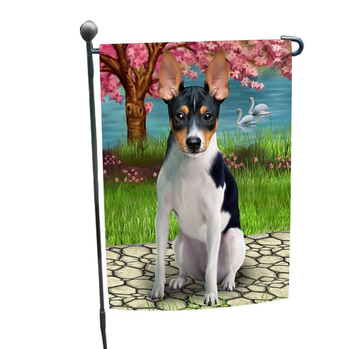 Rat Terrier Dog Garden Flag GFLG48478