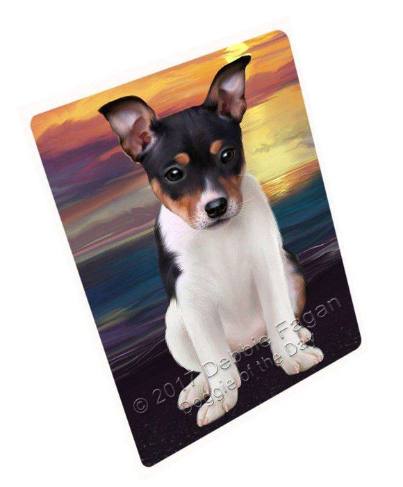 Rat Terrier Dog Large Refrigerator / Dishwasher RMAG50796