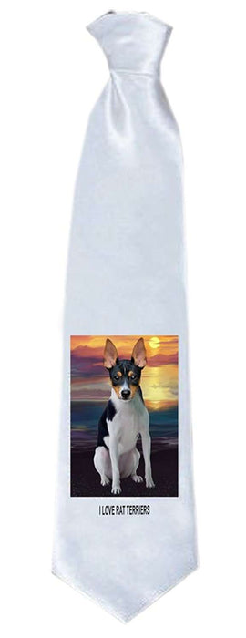 Rat Terrier Dog Neck Tie TIE48314