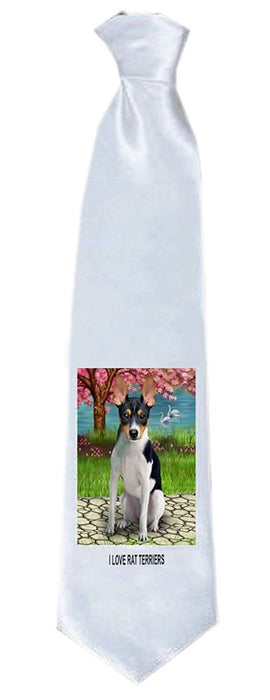 Rat Terrier Dog Neck Tie TIE48321