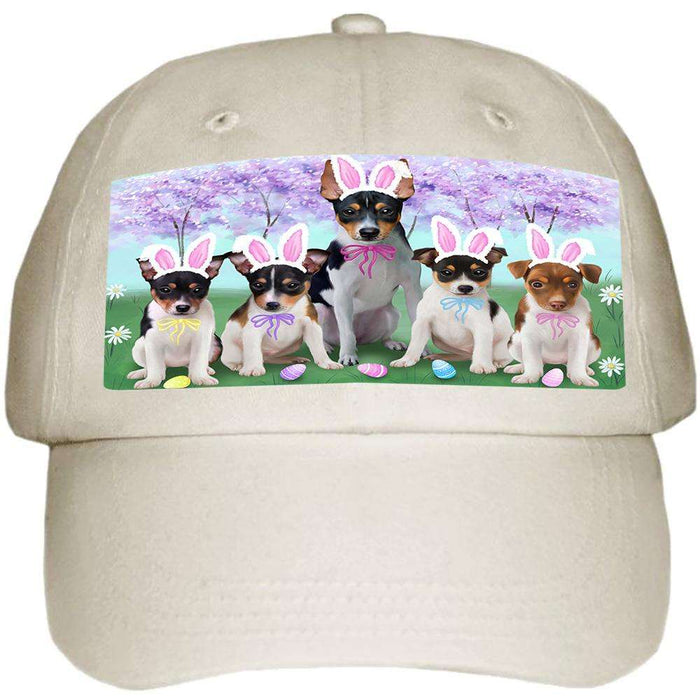 Rat Terriers Dog Easter Holiday Ball Hat Cap HAT51423