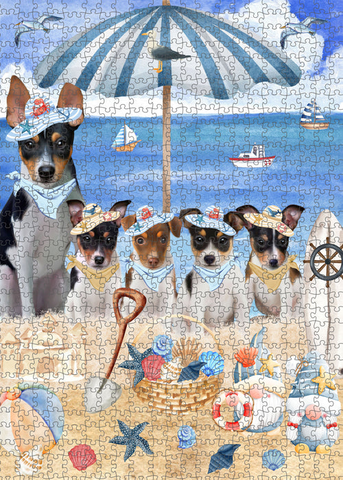 Rat Terrier Jigsaw Puzzle: Explore a Variety of Designs, Interlocking Puzzles Games for Adult, Custom, Personalized, Gift for Dog and Pet Lovers