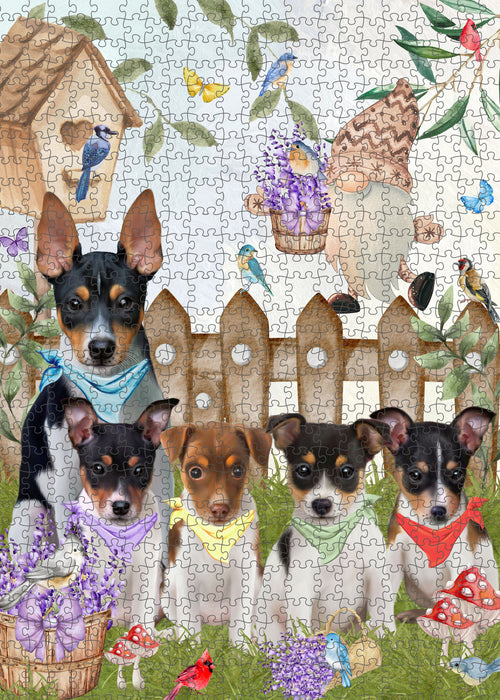 Rat Terrier Jigsaw Puzzle for Adult, Interlocking Puzzles Games, Personalized, Explore a Variety of Designs, Custom, Dog Gift for Pet Lovers