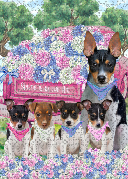 Rat Terrier Jigsaw Puzzle for Adult, Explore a Variety of Designs, Interlocking Puzzles Games, Custom and Personalized, Gift for Dog and Pet Lovers