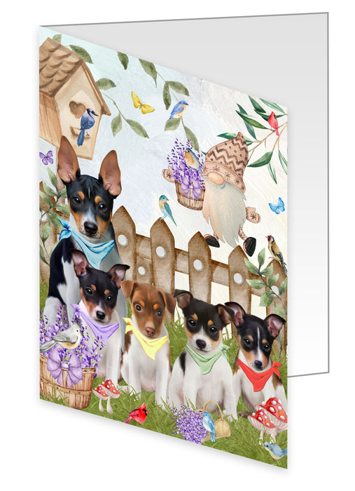 Rat Terrier Greeting Cards & Note Cards with Envelopes: Explore a Variety of Designs, Custom, Invitation Card Multi Pack, Personalized, Gift for Pet and Dog Lovers