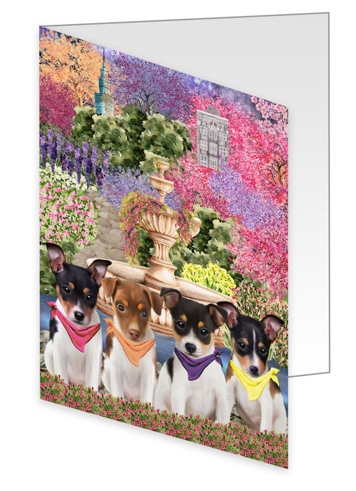 Rat Terrier Greeting Cards & Note Cards: Invitation Card with Envelopes Multi Pack, Personalized, Explore a Variety of Designs, Custom, Dog Gift for Pet Lovers