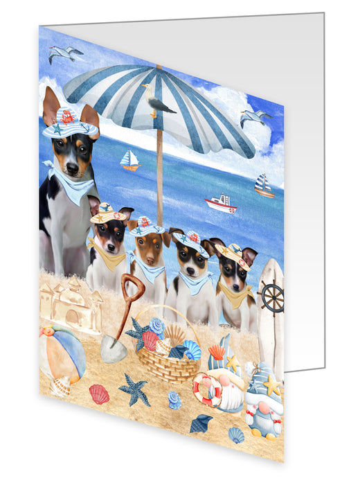Rat Terrier Greeting Cards & Note Cards with Envelopes: Explore a Variety of Designs, Custom, Invitation Card Multi Pack, Personalized, Gift for Pet and Dog Lovers