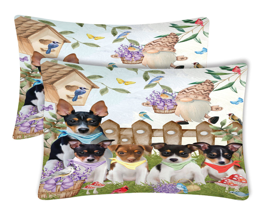 Rat Terrier Pillow Case: Explore a Variety of Personalized Designs, Custom, Soft and Cozy Pillowcases Set of 2, Pet & Dog Gifts