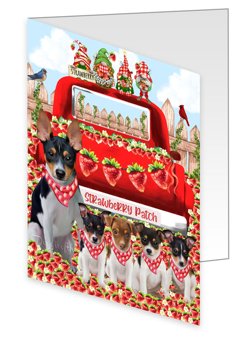 Rat Terrier Greeting Cards & Note Cards, Explore a Variety of Personalized Designs, Custom, Invitation Card with Envelopes, Dog and Pet Lovers Gift