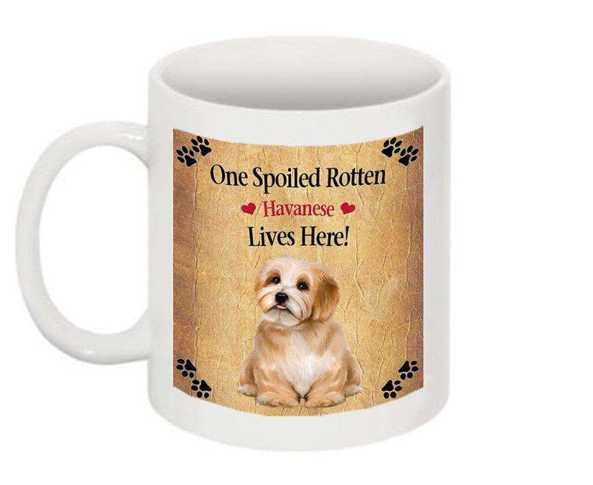 Reddish Havanese Spoiled Rotten Dog Mug