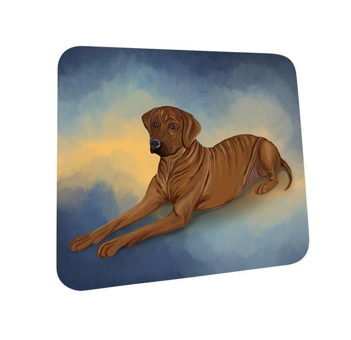 Rhodesian Ridgeback Dog Coasters Set of 4