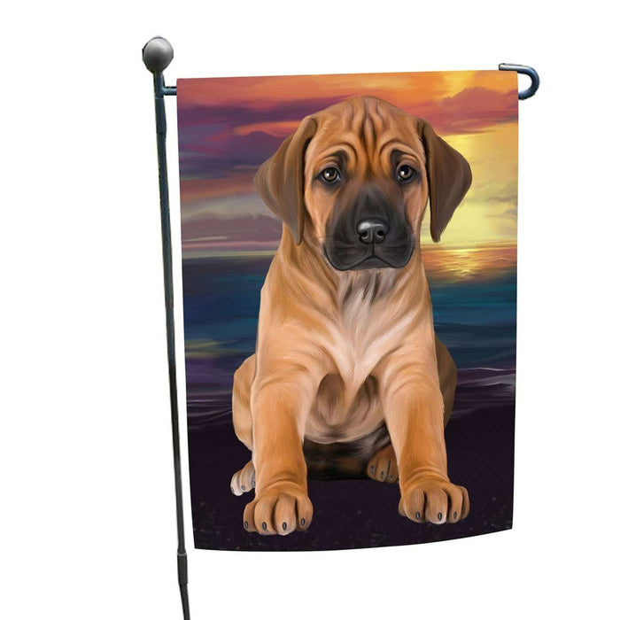 Rhodesian Ridgeback Dog Garden Flag