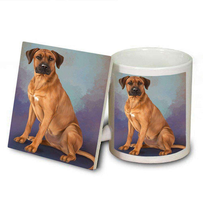 Rhodesian Ridgeback Dog Mug and Coaster Set