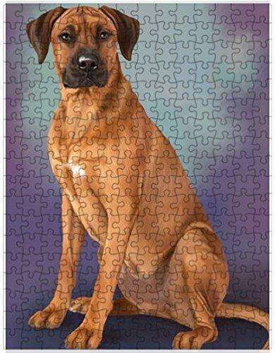 Rhodesian Ridgeback Dog Puzzle with Photo Tin