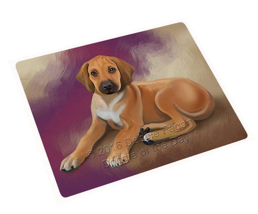 Rhodesian Ridgeback Dog Tempered Cutting Board C48195