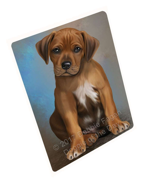 Rhodesian Ridgeback Dog Tempered Cutting Board