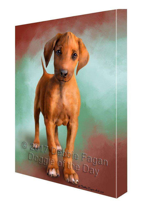 Rhodesian Ridgeback Puppy Dog Canvas Wall Art D074