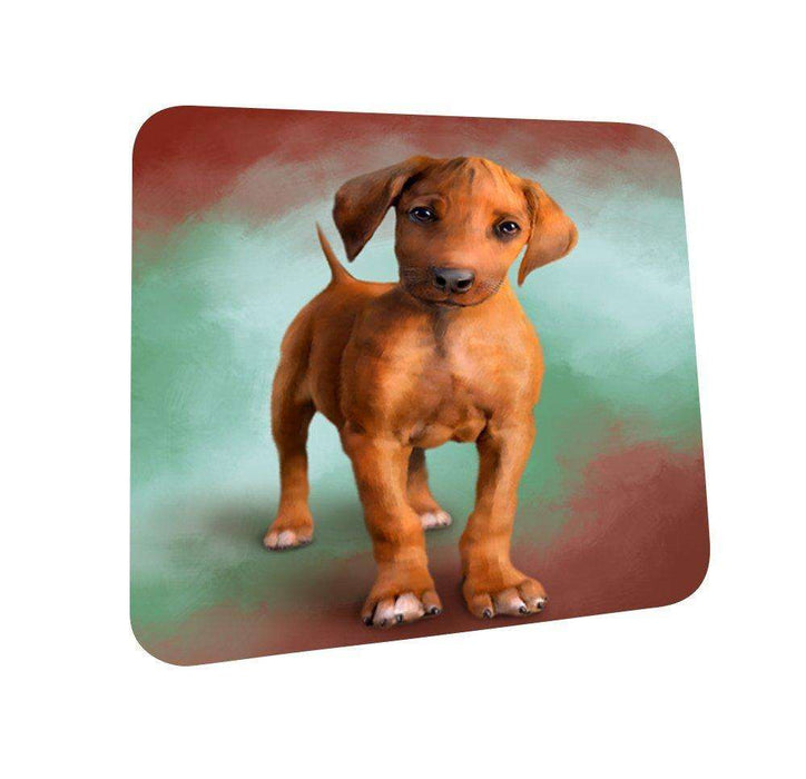 Rhodesian Ridgeback Puppy Dog Coasters Set of 4