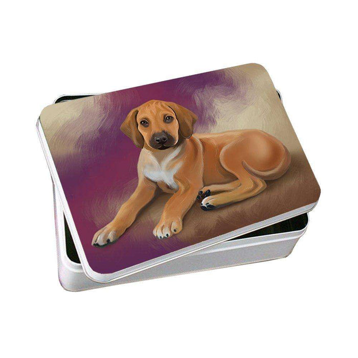 Rhodesian Ridgeback Puppy Photo Storage Tin PITN48074