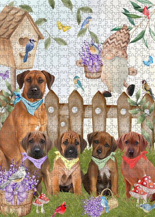 Rhodesian Ridgeback Jigsaw Puzzle for Adult, Explore a Variety of Designs, Interlocking Puzzles Games, Custom and Personalized, Gift for Dog and Pet Lovers