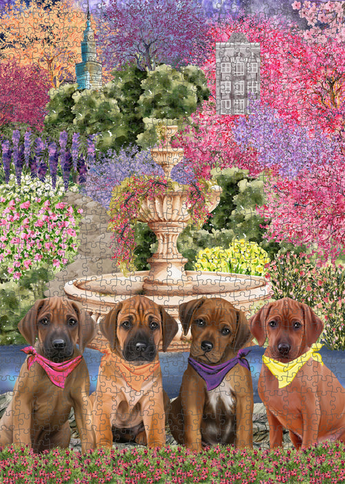 Rhodesian Ridgeback Jigsaw Puzzle, Interlocking Puzzles Games for Adult, Explore a Variety of Designs, Personalized, Custom, Gift for Pet and Dog Lovers