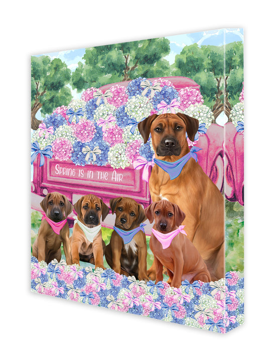 Rhodesian Ridgeback Canvas: Explore a Variety of Designs, Custom, Personalized, Digital Art Wall Painting, Ready to Hang Room Decor, Gift for Dog and Pet Lovers