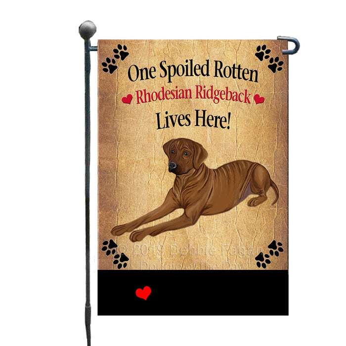 Personalized Spoiled Rotten Rhodesian Ridgeback Dog GFLG-DOTD-A63249