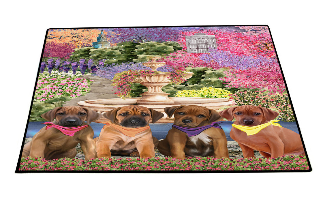 Rhodesian Ridgeback Floor Mat, Non-Slip Door Mats for Indoor and Outdoor, Custom, Explore a Variety of Personalized Designs, Dog Gift for Pet Lovers