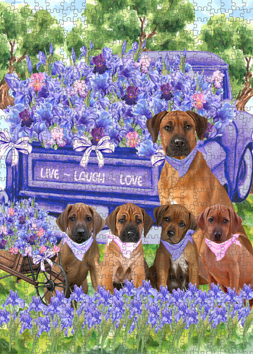 Rhodesian Ridgeback Jigsaw Puzzle: Explore a Variety of Personalized Designs, Interlocking Puzzles Games for Adult, Custom, Dog Lover's Gifts