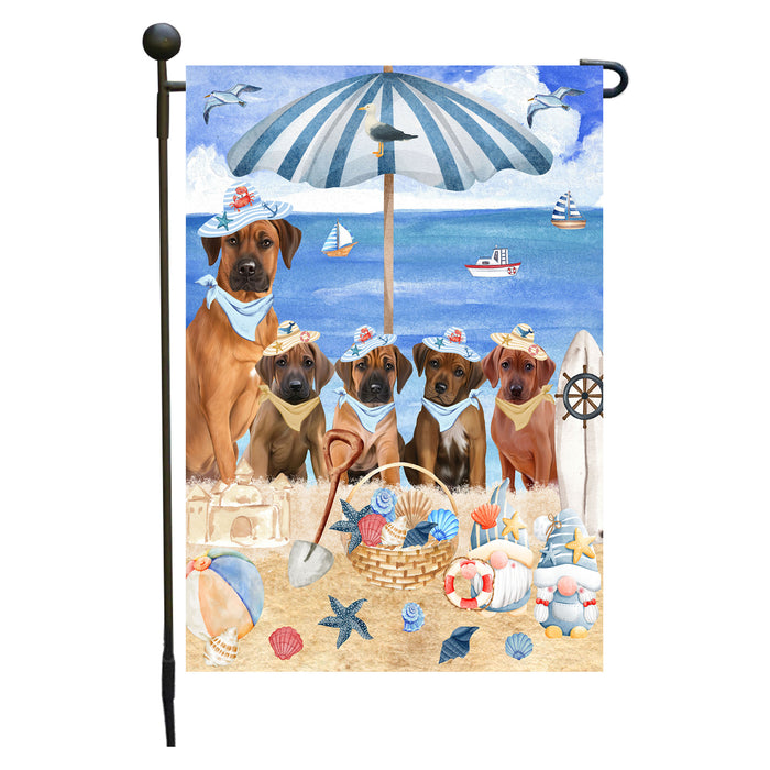 Rhodesian Ridgeback Dogs Garden Flag, Double-Sided Outdoor Yard Garden Decoration, Explore a Variety of Designs, Custom, Weather Resistant, Personalized, Flags for Dog and Pet Lovers