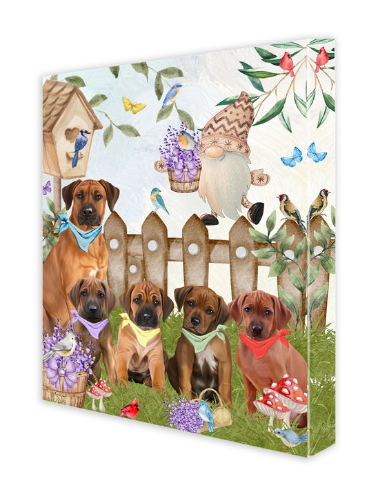 Rhodesian Ridgeback Wall Art Canvas, Explore a Variety of Designs, Custom Digital Painting, Personalized, Ready to Hang Room Decor, Dog Gift for Pet Lovers