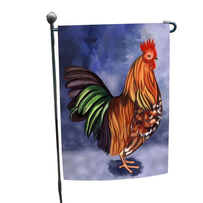 Rooster Garden Flag