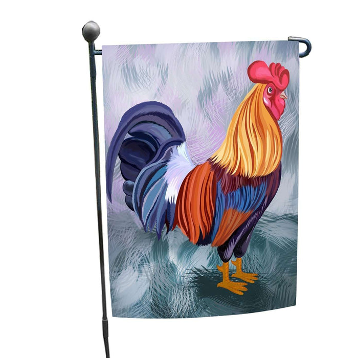 Rooster Garden Flag