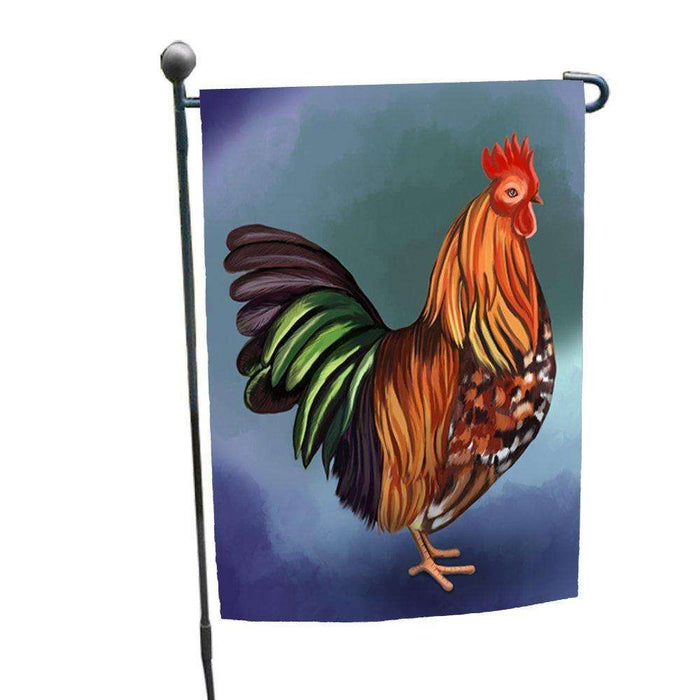 Rooster Garden Flag