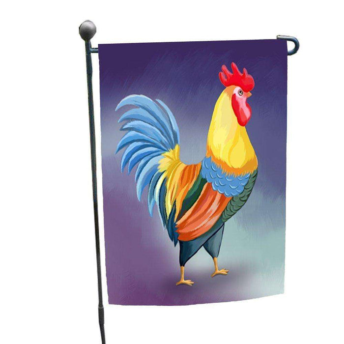 Rooster Garden Flag