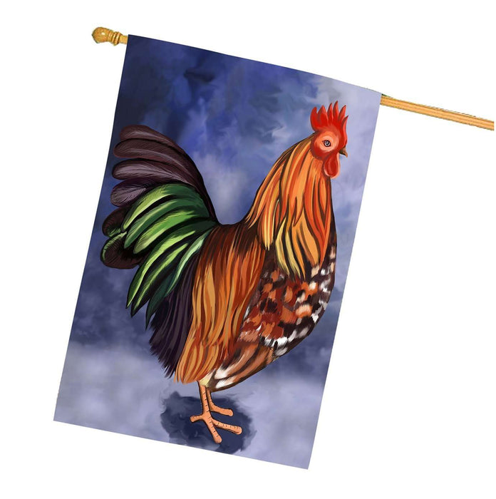 Rooster House Flag
