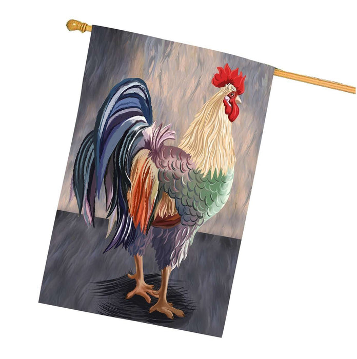 Rooster House Flag