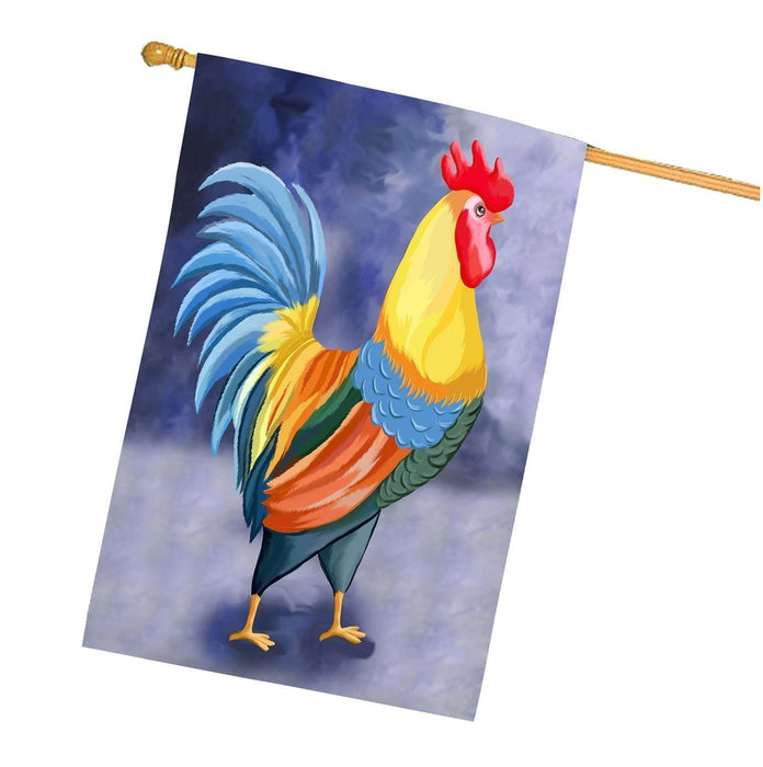 Rooster House Flag