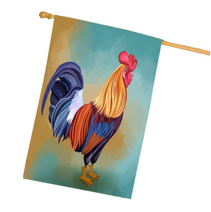 Rooster House Flag