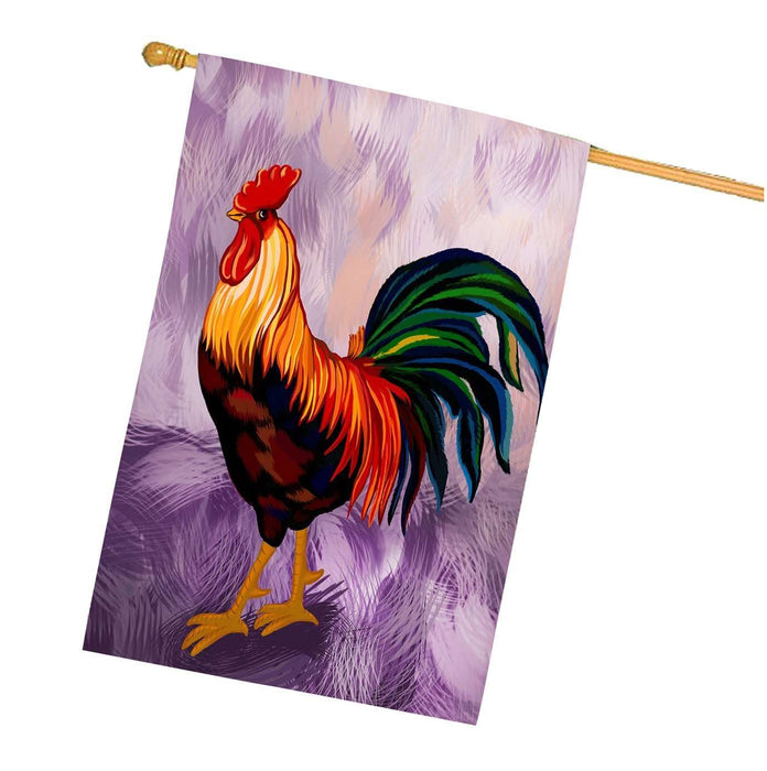 Rooster House Flag